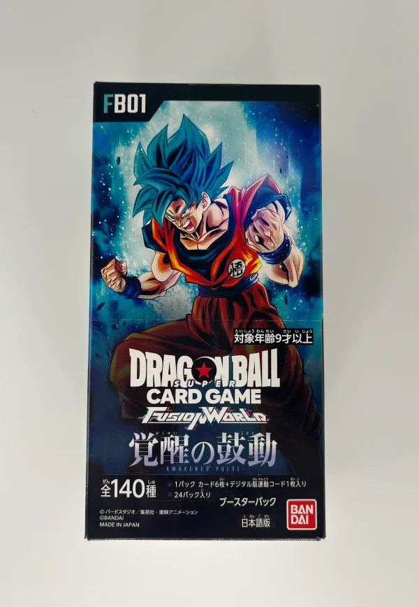 Dragon Ball Fusion World FB-01 - Awakened Pulse - Box Giapponese - SEALED - Fb01
