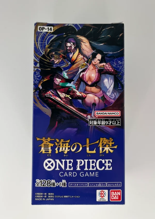 One Piece OP-14 - “THE AZURE SEA’S SEVEN” - Box Giapponese - Sealed