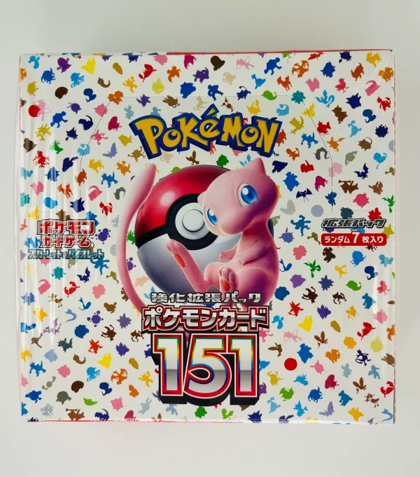 Booster Box Pokémon 151 - Edizione Originale Giapponese - Scarlatto e Violetto