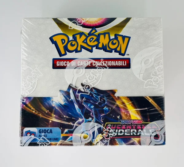 Pokémon: Booster Box Spada e Scudo - Lucentezza Siderale - Edizione Italiana - 36 Bustine
